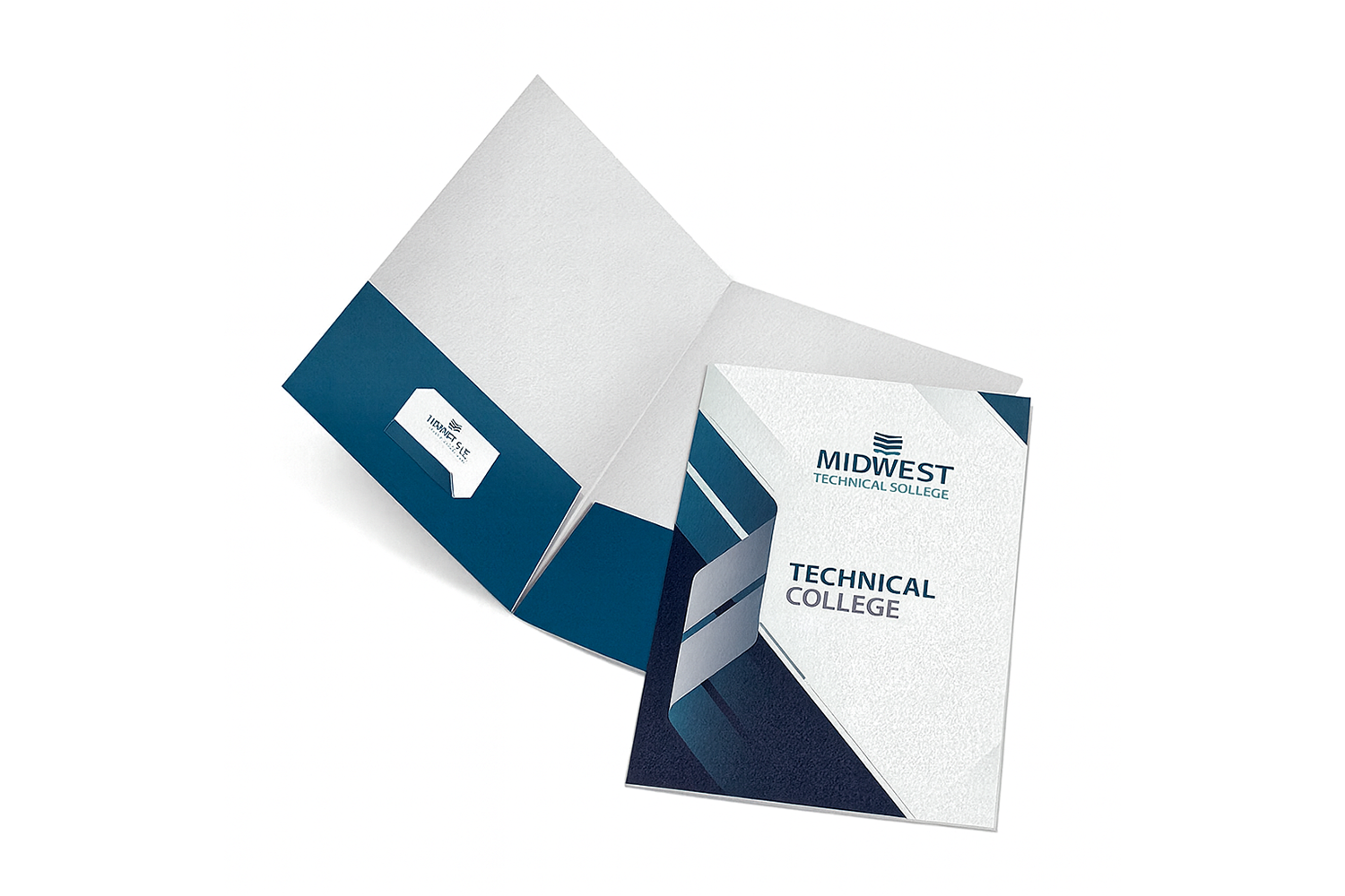 Metallic Foil Business Cards